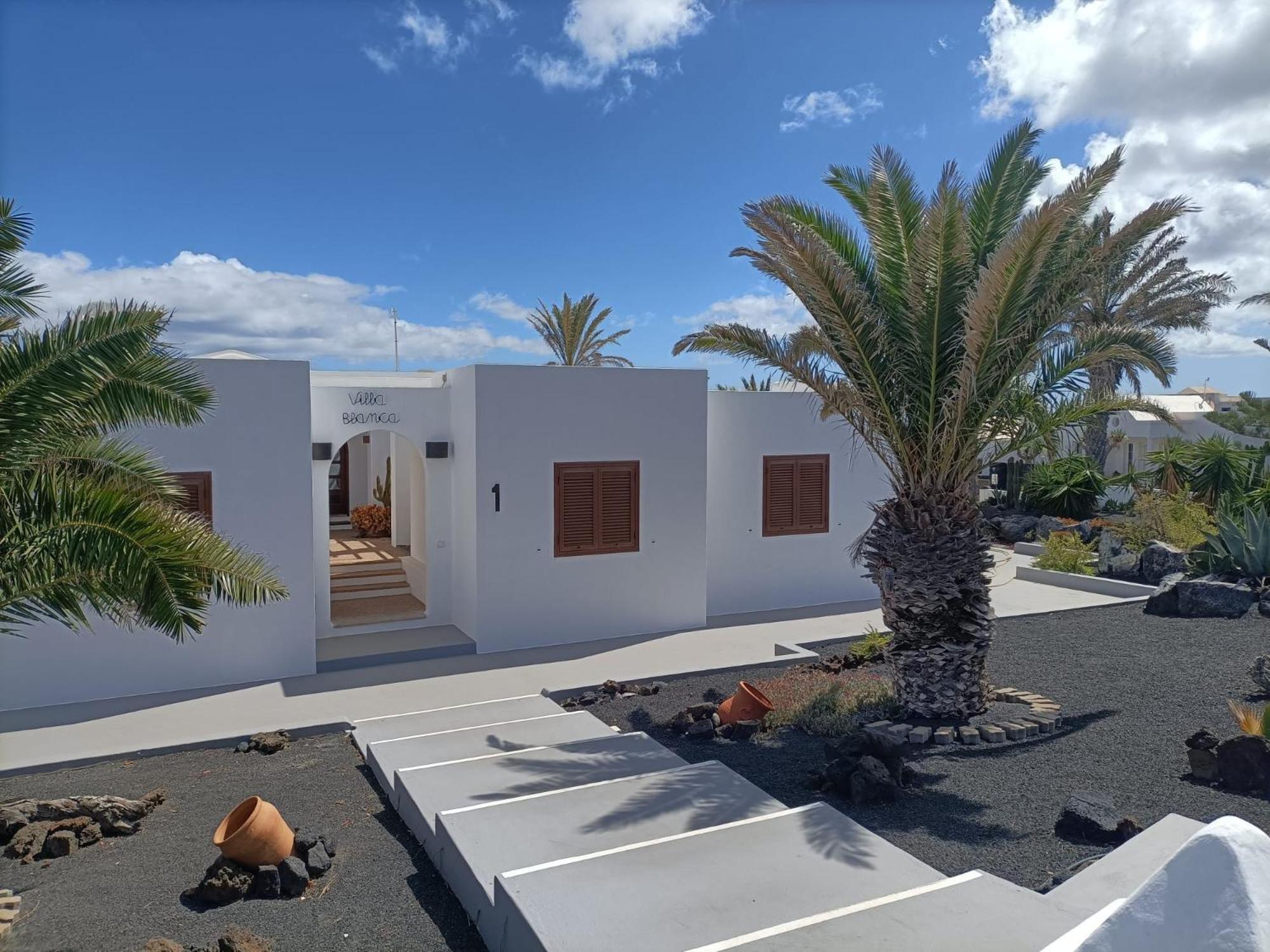 Villa Blanca Nudist Place Charco del Palo Extérieur photo