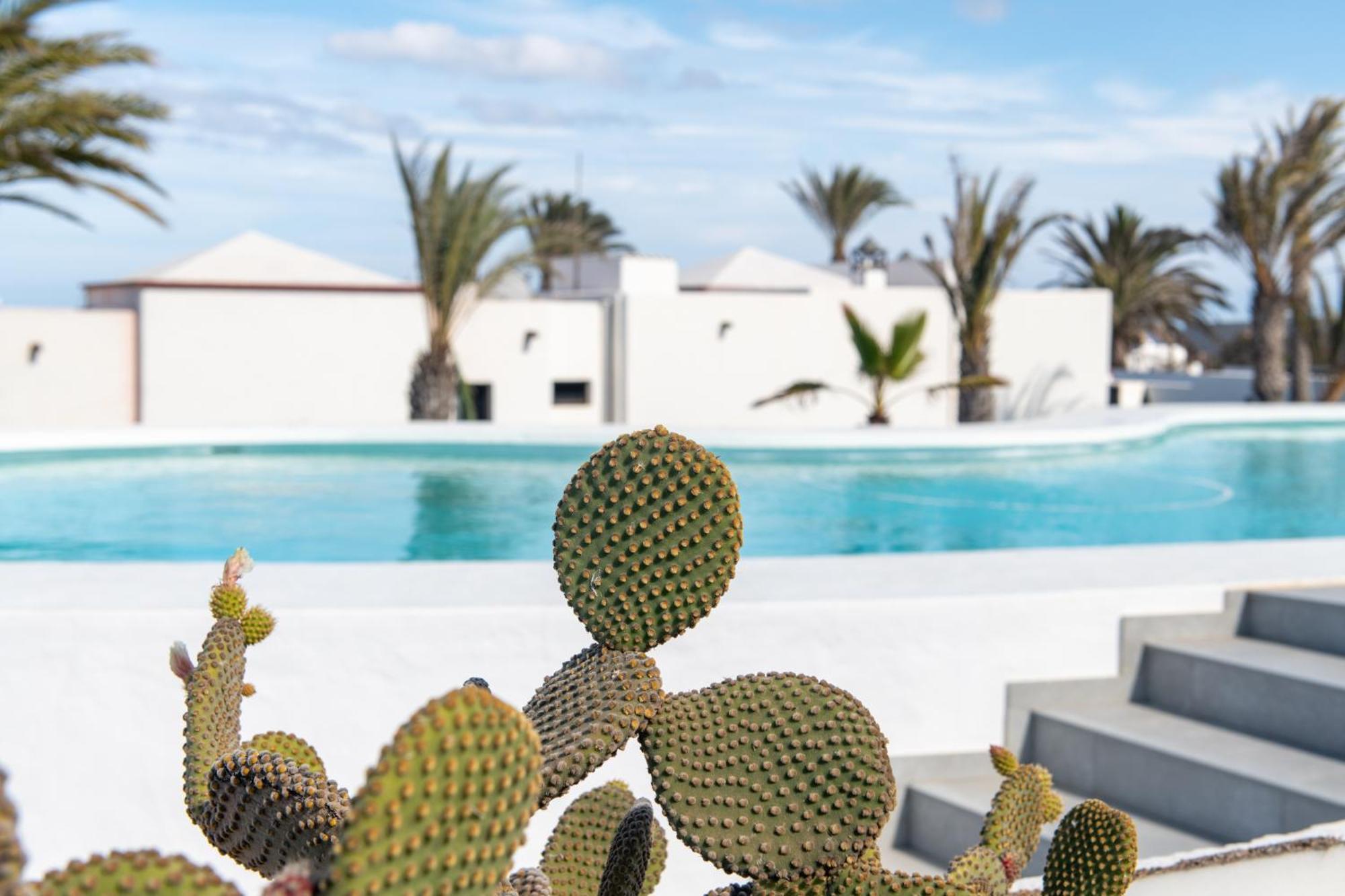 Villa Blanca Nudist Place Charco del Palo Extérieur photo